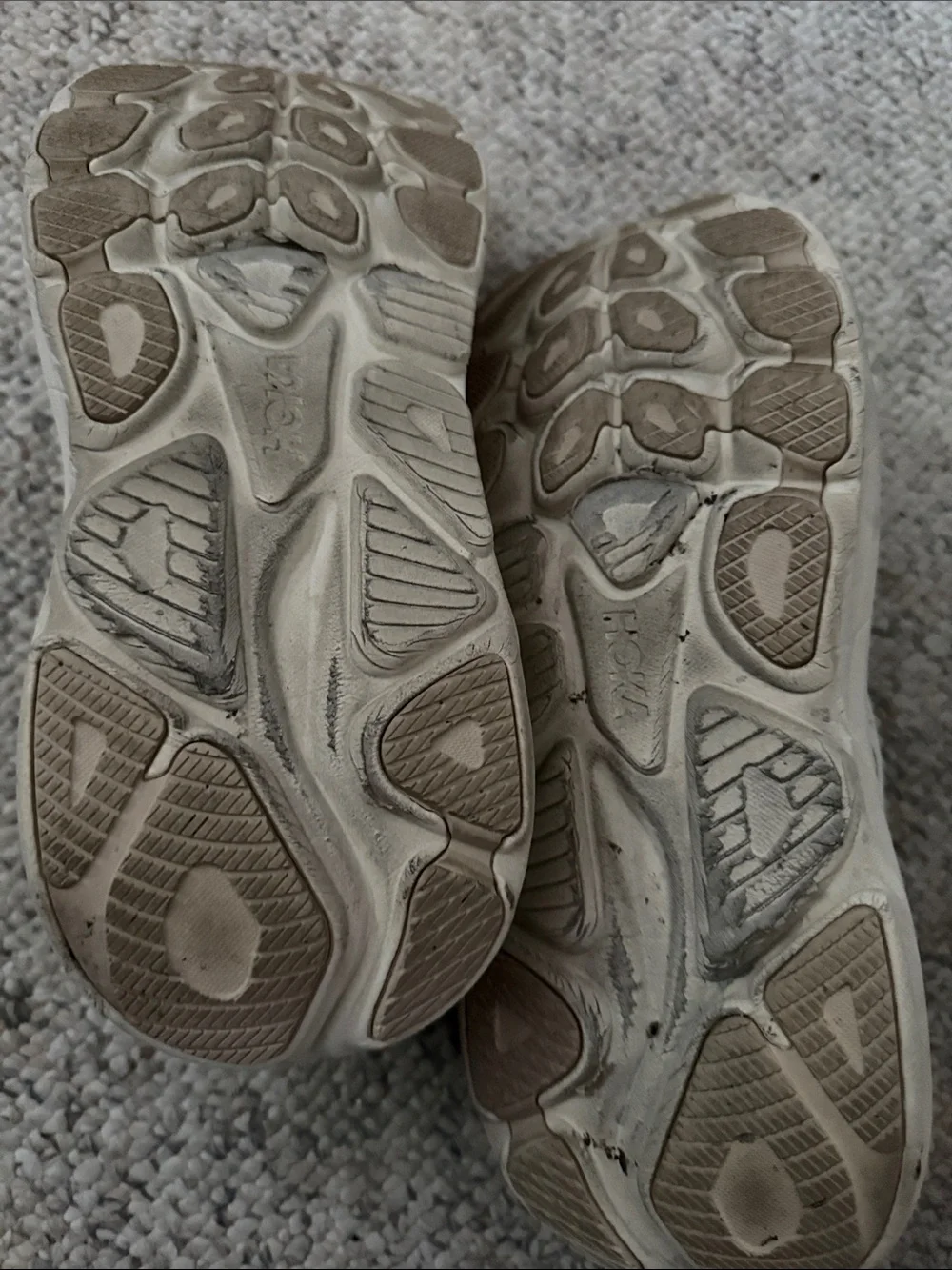 Hoka Men’s Sneakers in Light Beige